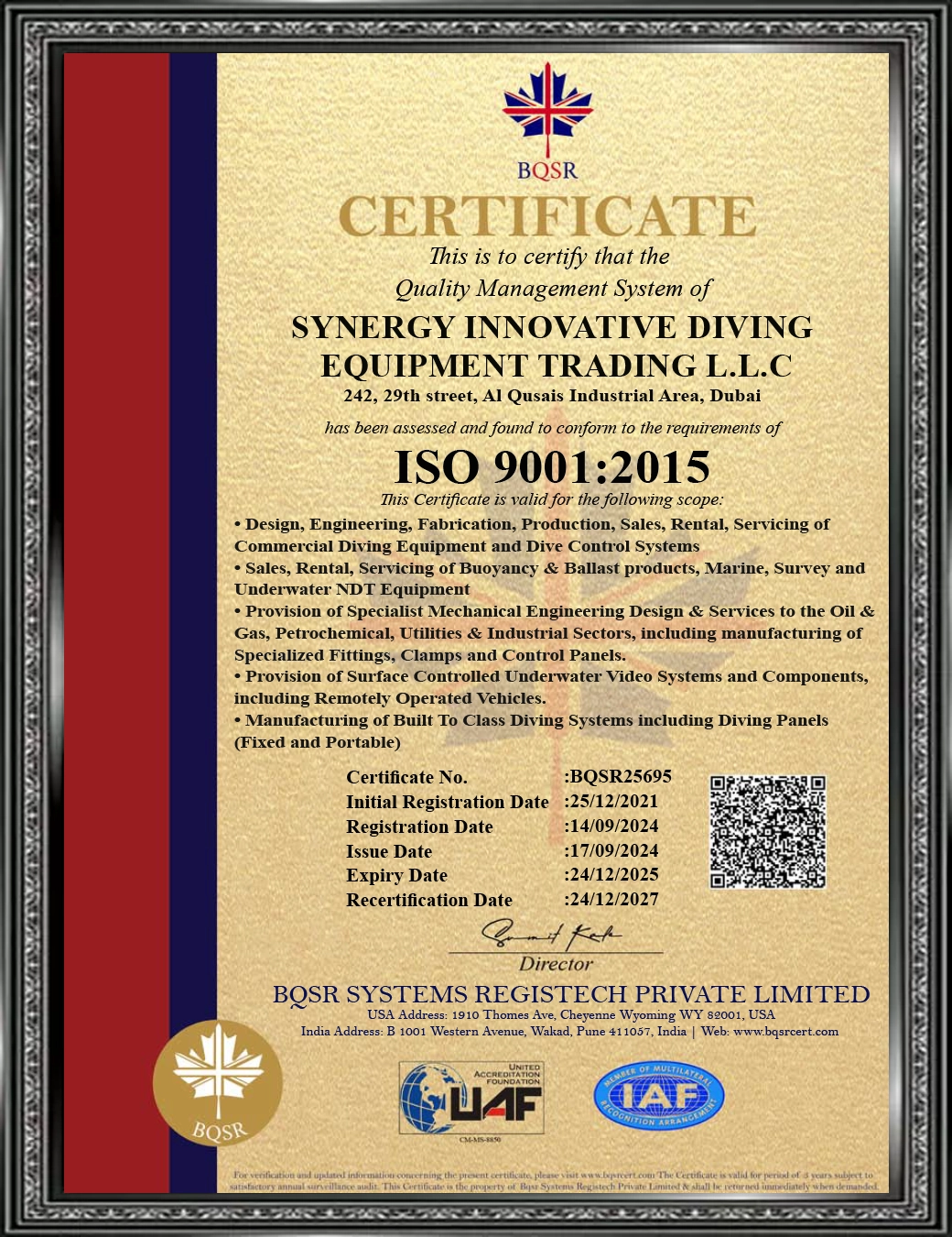 ISO 9001:2015